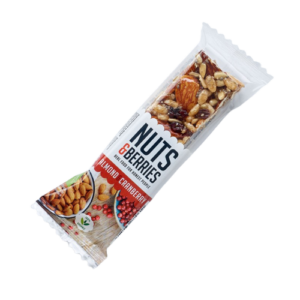 Baton crocant ECO cu migdale si merisoare