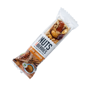 Baton crocant ECO cu nuci pecan si scortisoara