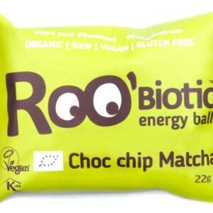 Baton cu ciocolata si matcha Roobiotic Energy Ball
