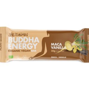 Baton energizant bio cu maca si vanilie Buddha