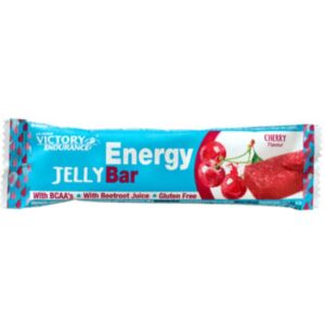 Baton energizant sub forma de jeleu cu aroma de cirese Energy Jelly Bar