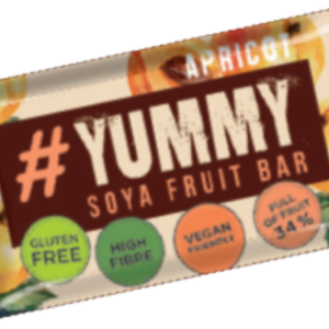 Baton fara gluten din soia cu caise Yummy