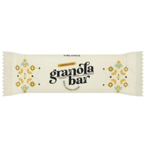 Baton granola cu lamaie si chia