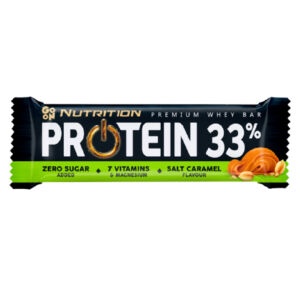Baton proteic 33% cu caramel sarat Nutrition