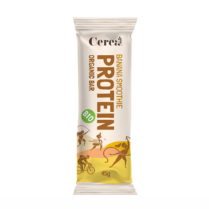 Baton proteic Bio vegan cu Smoothie de Banane Protein