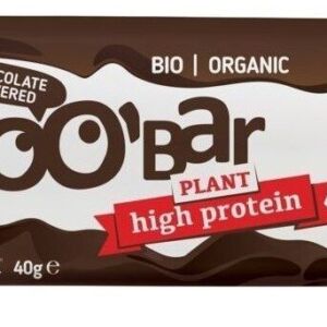 Baton proteic cu alune de padure invelit in ciocolata Bio