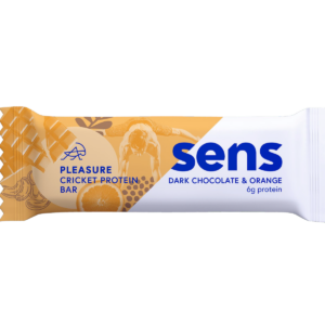 Baton proteic cu aroma de ciocolata neagra si portocala Pleasure