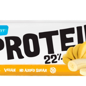 Baton proteic cu banane si cacao Raw protein 22%