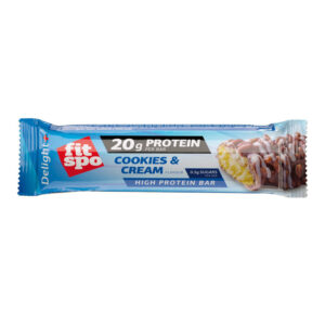 Baton proteic cu biscuiti si frisca Delight