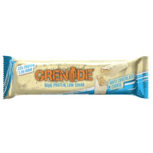 Baton proteic cu ciocolata alba White Chocolate Cookie