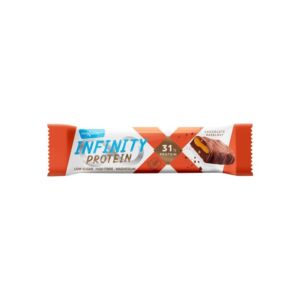 Baton proteic cu ciocolata si alune de padure Infinity Protein