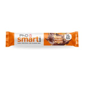 Baton proteic cu ciocolata si unt de arahide Smart Bar Choc Peanut Butter