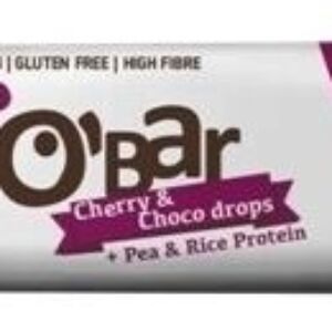 Baton proteic cu cirese si ciocolata raw Bio