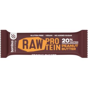 Baton proteic cu unt de arahide 20% proteine Raw Protein