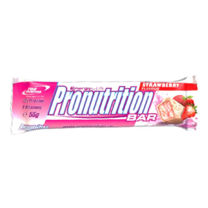 Baton proteic energizant cu aroma de capsuni