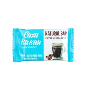 Baton raw vegan cu ciocolata artizanala si cafea
