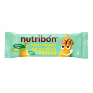 Baton vegan nuca cu banane