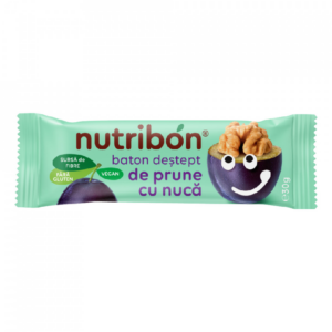 Baton vegan prune cu nuca