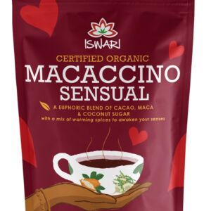 Bautura instant energizanta bio vegana Macaccino Sensual