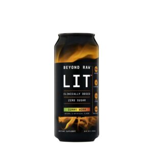 Bautura pre-workout RTD Beyond Raw® LIT™ On The Go Gummy Worm