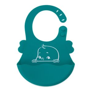 Baveta din silicon Albastra