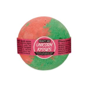 Beauty Jar Bila de baie efervescenta cu vitamina E si capsuni