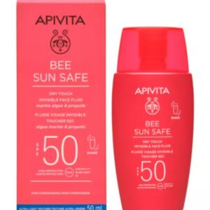 Bee Sun Safe Fluid facial invisibil DryTouch SPF50