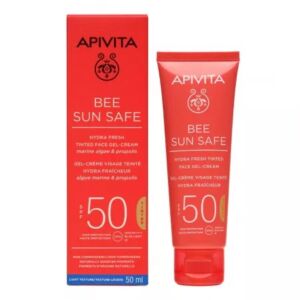 Bee Sun Safe Gel-crema fata colorata HydraFresh SPF50