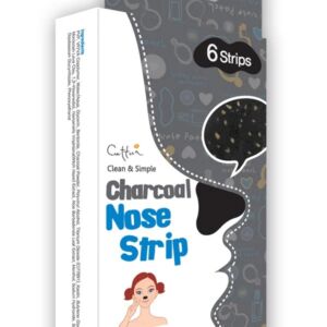 Benzi exfoliante anti puncte negre pentru zona nasului cu carbune