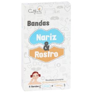 Benzi exfoliante anti puncte negre pentru zona nasului si zona T