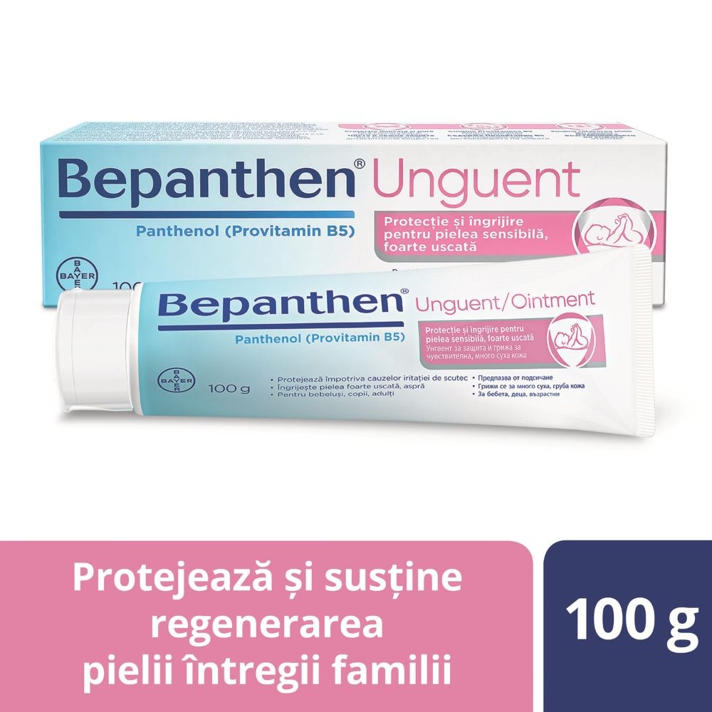 Bepanthen Unguent pentru iritatiile de scutec