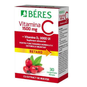 Beres Vitamina C 1500mg + Vitamina D3 3000 UI