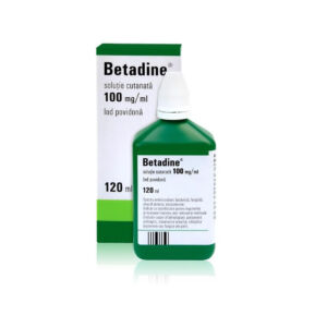Betadine 100mg/ml x 120 ml