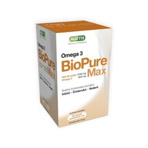 BiOPURE Max Omega 3 ulei peste 1250 mg