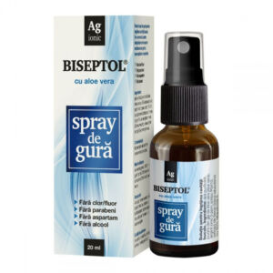 BiSeptol Spray de Gura cu Aloe Vera 20ml