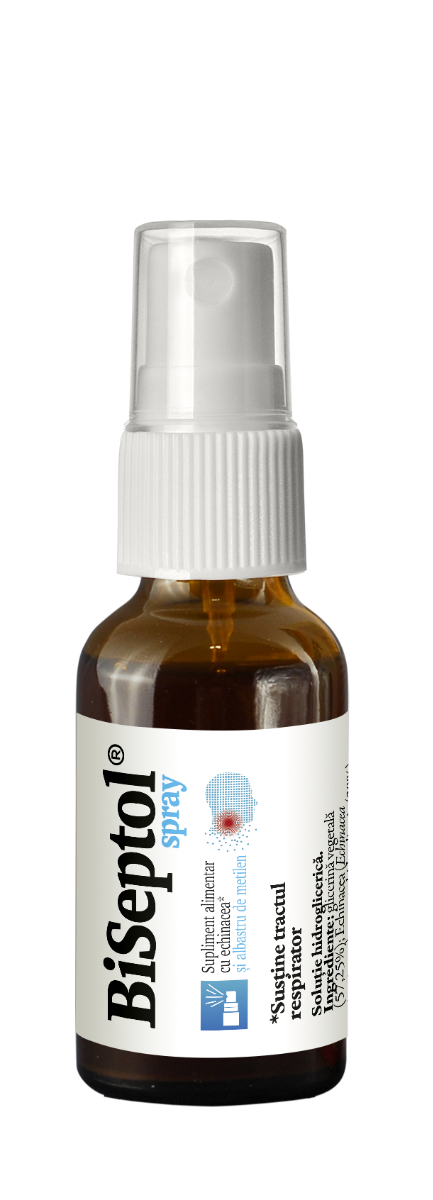 BiSeptol spray cu echinacea si albastru de metilen
