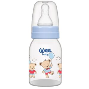 Biberon 125 ml cu tetina rotunda - cod 851