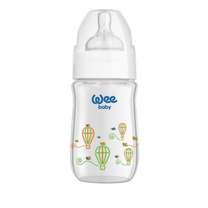 Biberon 180 ml gura larga termorezistent - cod 140