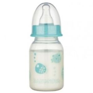 Biberon PP cu tetita rotunda si decor cu animalute 46010