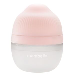 Biberon anticolici cu tetina din silicon 100% Breast-Like Old Roze