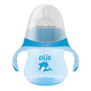 Biberon cu manere tip delfin