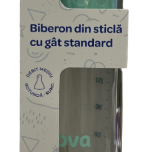 Biberon din sticla