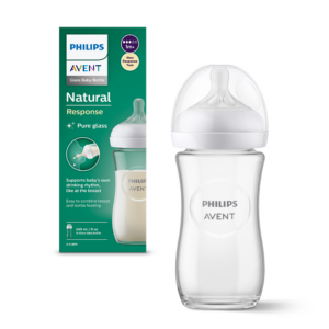 Biberon sticla pentru +1 luna Natural Response SCY933/01