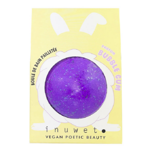 Bila de baie cu sclipici si parfum de Bubble gum