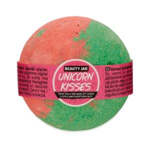 Bila de baie eferbescenta cu Vitamina E si capsuni Unicorn Kisses