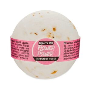 Bila de baie efervescenta cu trandafir Flower Power