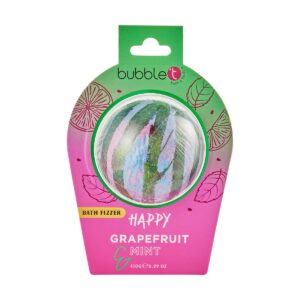 Bila efervescenta de baie pentru relaxare cu aroma de Grapefruit & Menta