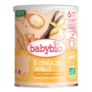 Bio 5 cereale cu vanilie si quinoa