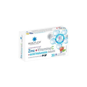 Zinc cu Vitamina C si Acid Hialuronic