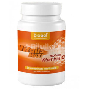 Bioeel VitalisMaxi Vitamina C 1000mg 30 comprimate masticabile
